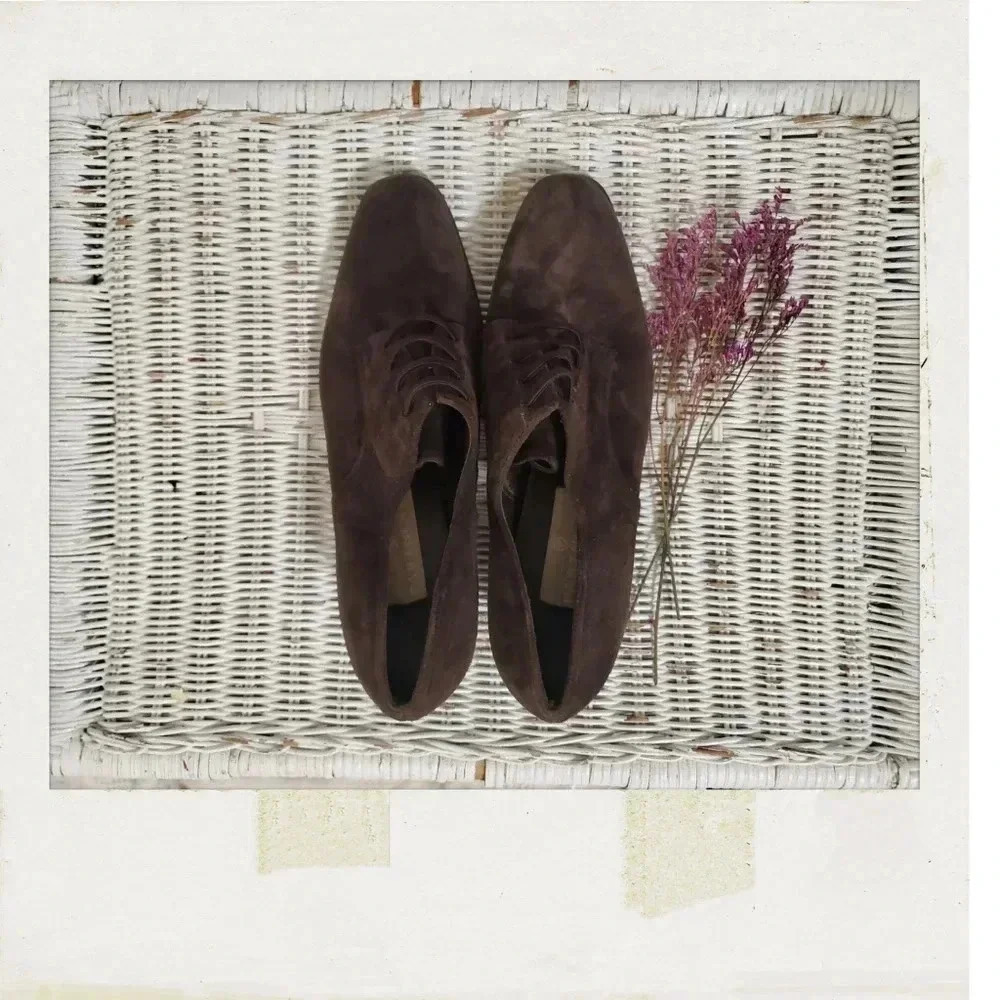 ✨BOGO FREE✨ Mervyn's Partners | Vintage Brown Suede Block Heel Boots